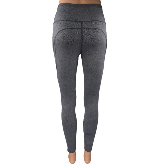 Lululemon Women's Gray Yoga Workout Running Athletic Leggings Pants Size 4 - Picture 3 of 4